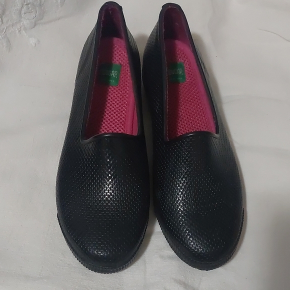 Cougar Shoes - Cougar, Size 10, Black Textured Women's Flats